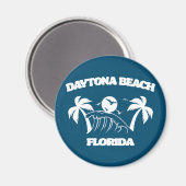 Daytona Beach Florida Magnet (Vorderseite/Rückseite)