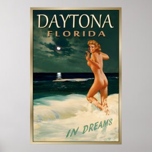 DAYTONA BEACH Florida-Neu Original Marilyn Monroe Poster