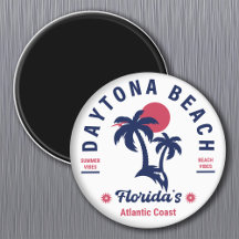 Daytona Beach Florida Palm Trees Souvenirs 60er