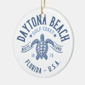 Daytona Beach Florida Paradise Beach Keramik Ornament (Links)