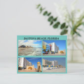 Daytona Beach Florida Postkarte (Stehend Vorderseite)