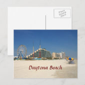 Daytona Beach Florida Postkarte (Vorne/Hinten)