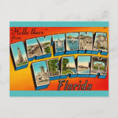 Daytona Beach Florida Postkarte (Vorderseite)