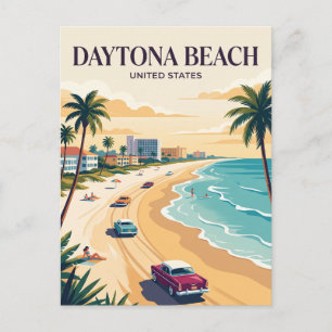 Daytona Beach Florida Postkarte