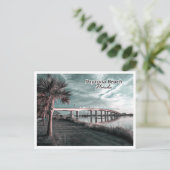 DAYTONA BEACH FLORIDA POSTKARTE (Stehend Vorderseite)