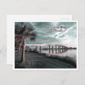 DAYTONA BEACH FLORIDA POSTKARTE (Vorne/Hinten)