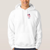 Daytona Beach Florida Retro Souvenirs Hoodie (Vorderseite)