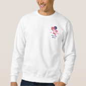 Daytona Beach Florida Retro Souvenirs Sweatshirt (Vorderseite)