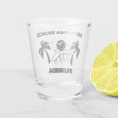Daytona Beach Florida Schnapsglas (Rückseite)