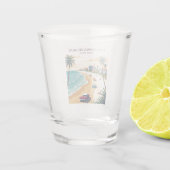 Daytona Beach Florida Schnapsglas (Rückseite)