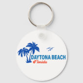 Daytona Beach Florida Summer Waves 60er Schlüsselanhänger (Rückseite)