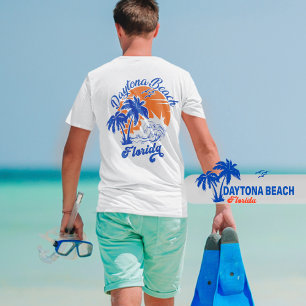 Daytona Beach Florida Summer Waves 80er T-Shirt
