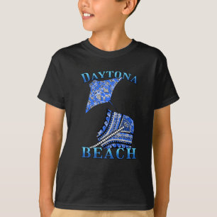 Daytona Beach Florida Urlaub Tribal Stingray T-Shirt