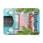 Daytona Beach, Florida USA Vintage Reiseplakat Magnet (Horizontal)