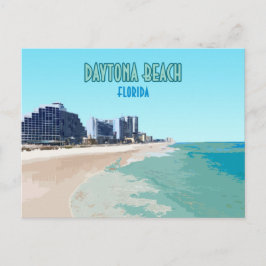 Daytona Beach Florida Vintag Postkarte