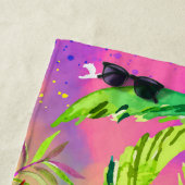 Daytona Beach ist mein Happy Place Beach Handtuch (Beispiel)