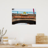 Daytona Beach Main Pier Boardwalk Bridge Poster (Küche)