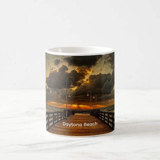 Daytona Beach Pier Kaffeetasse (Mittel)