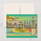 Daytona Beach Postkarte (Vorne/Hinten)