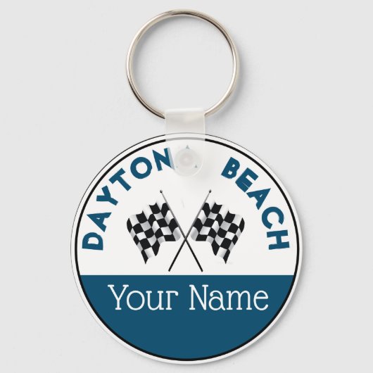 Daytona Beach - Schachtel Schlüsselanhänger (Vorderseite)