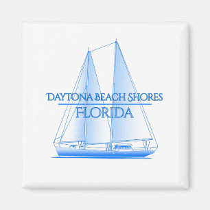 Daytona Beach Shows Küste Nautical Segelschiff Magnet
