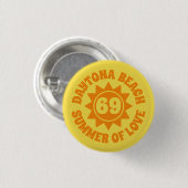 Daytona Beach Sommer der Liebe 69 Button (Vorne & Hinten)