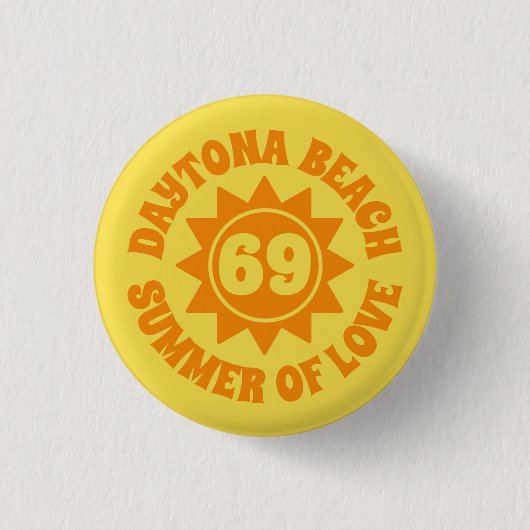 Daytona Beach Sommer der Liebe 69 Button (Vorderseite)