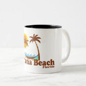 Daytona Beach. Zweifarbige Tasse (VorderseiteRechts)