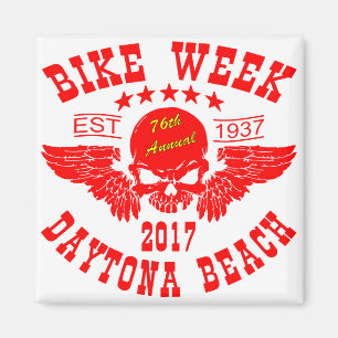 Daytona- Beachfahrrad-Woche 2017r des Magnet