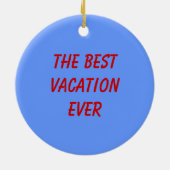 Daytona- Beachverzierung Keramikornament (Hinten)