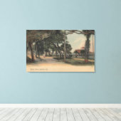 Daytona, Florida - Sicht auf die Strandstraße Leinwanddruck (Insitu (Holzboden))