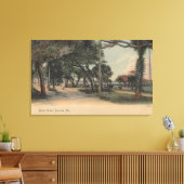 Daytona, Florida - Sicht auf die Strandstraße Leinwanddruck (Insitu (Wohnzimmer))