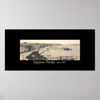 Daytona Florida um 1910 Poster