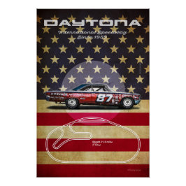 Daytona International Speedway Poster