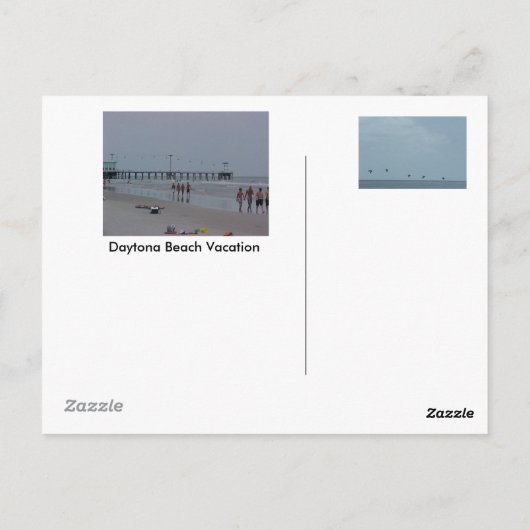 Daytona Postkarte (Rückseite)