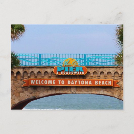 Daytona Postkarte (Vorderseite)