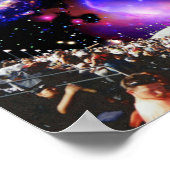 Daytona Speedway mit Chandra Telescope Sky Poster (Ecke)
