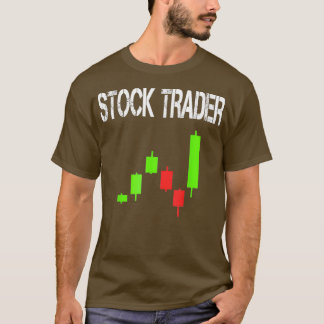 Daytrading Stock Market Candlestick für Händler T-Shirt