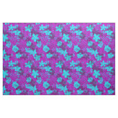 Daytrip-Retro psychedelisches Blumen Stoff (Yard (91,4 cm))