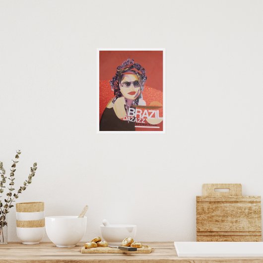 DAZAZZ BRAZIL POSTER (Küche)