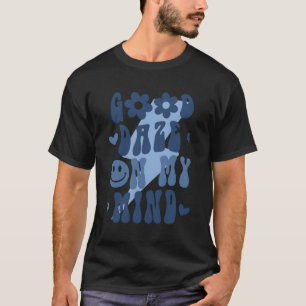 Daze auf meinen Gedanken ästhetische Worte auf der T-Shirt