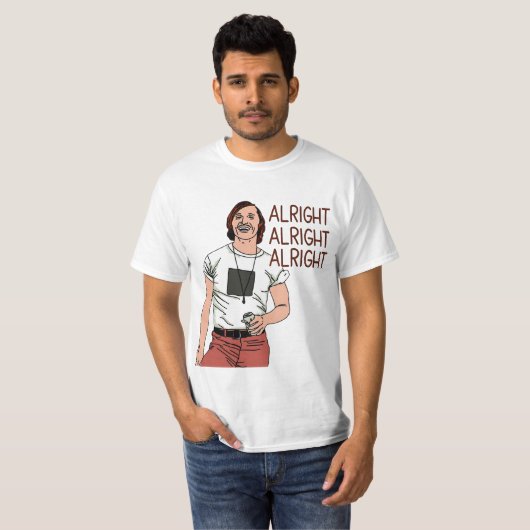 Dazed and Confused - Matthew McConaughey - Okay T-Shirt (Vorne ganz)
