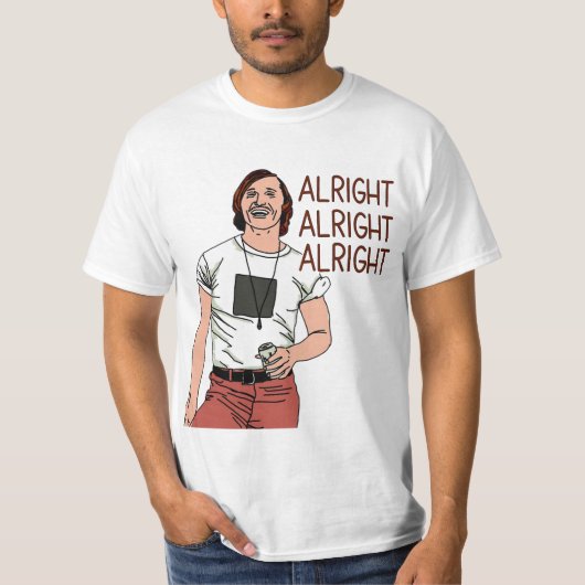 Dazed and Confused - Matthew McConaughey - Okay T-Shirt (Vorderseite)