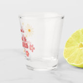 Dazed and verlobt groovy daisy bachelorette favori schnapsglas (Rechts)