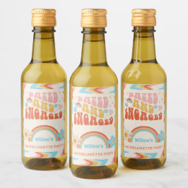 Dazed and Verlobt Junggeselinnen-Abschied Gefallen Weinetikett