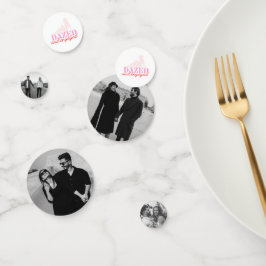 Dazed & Verlobt Junggeselinnen-Abschied Foto Confe Konfetti