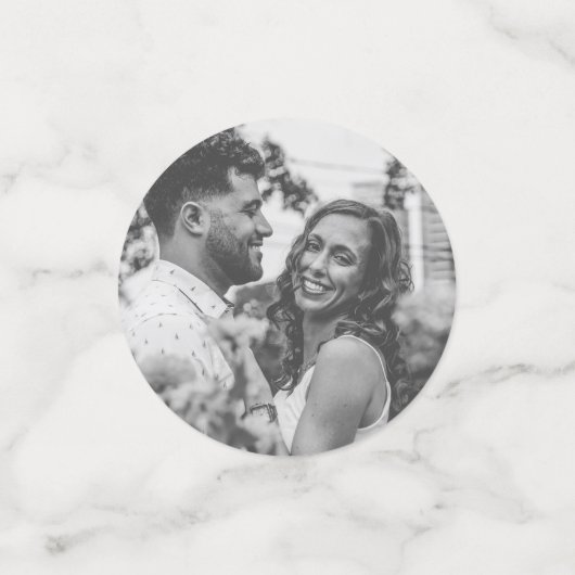 Dazed & Verlobt Junggeselinnen-Abschied Foto Confe Konfetti (Klein Vorderseite)