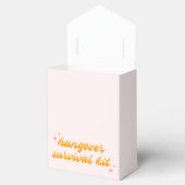 Dazed & Verlobt Pink & Orange Bachelorette Geschenkschachtel (Geöffnet)