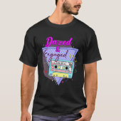 Dazed Verlobt Retro 90er Bride Groom Kassette Bach T-Shirt (Vorderseite)
