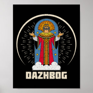 Dazhbog Alte Mythologische Slawische Heidentum Rus Poster